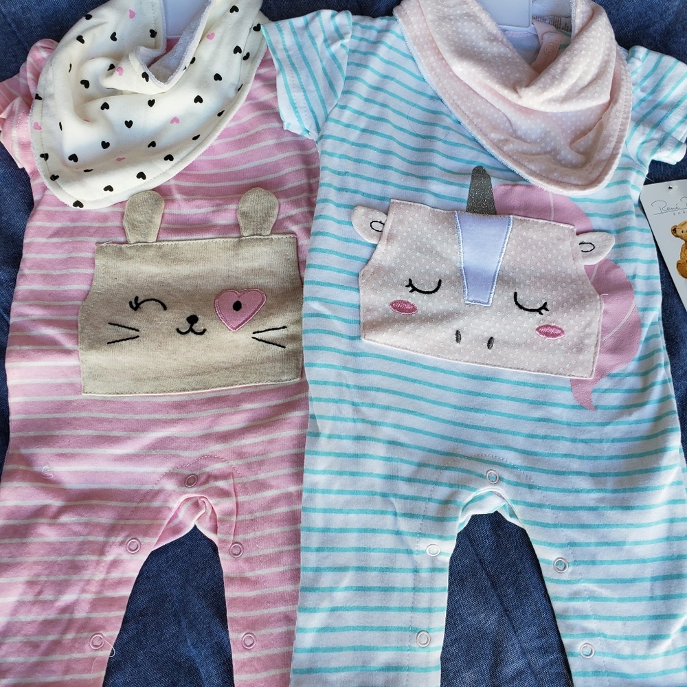Adorable set of Onesies